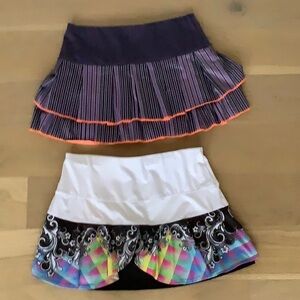 Lucky in Love tennis skirts